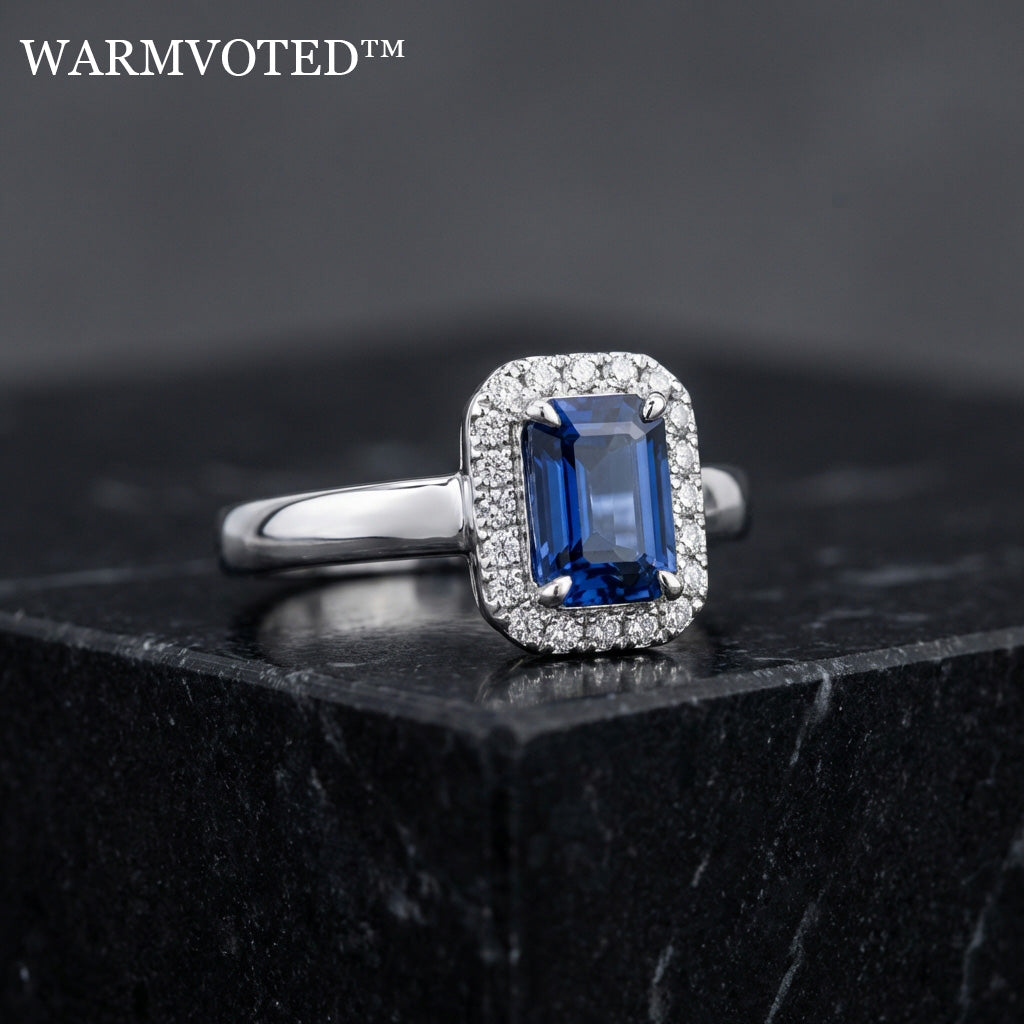 🌌Warmvoted™ THE SAPPHIRE MONOLITH RING