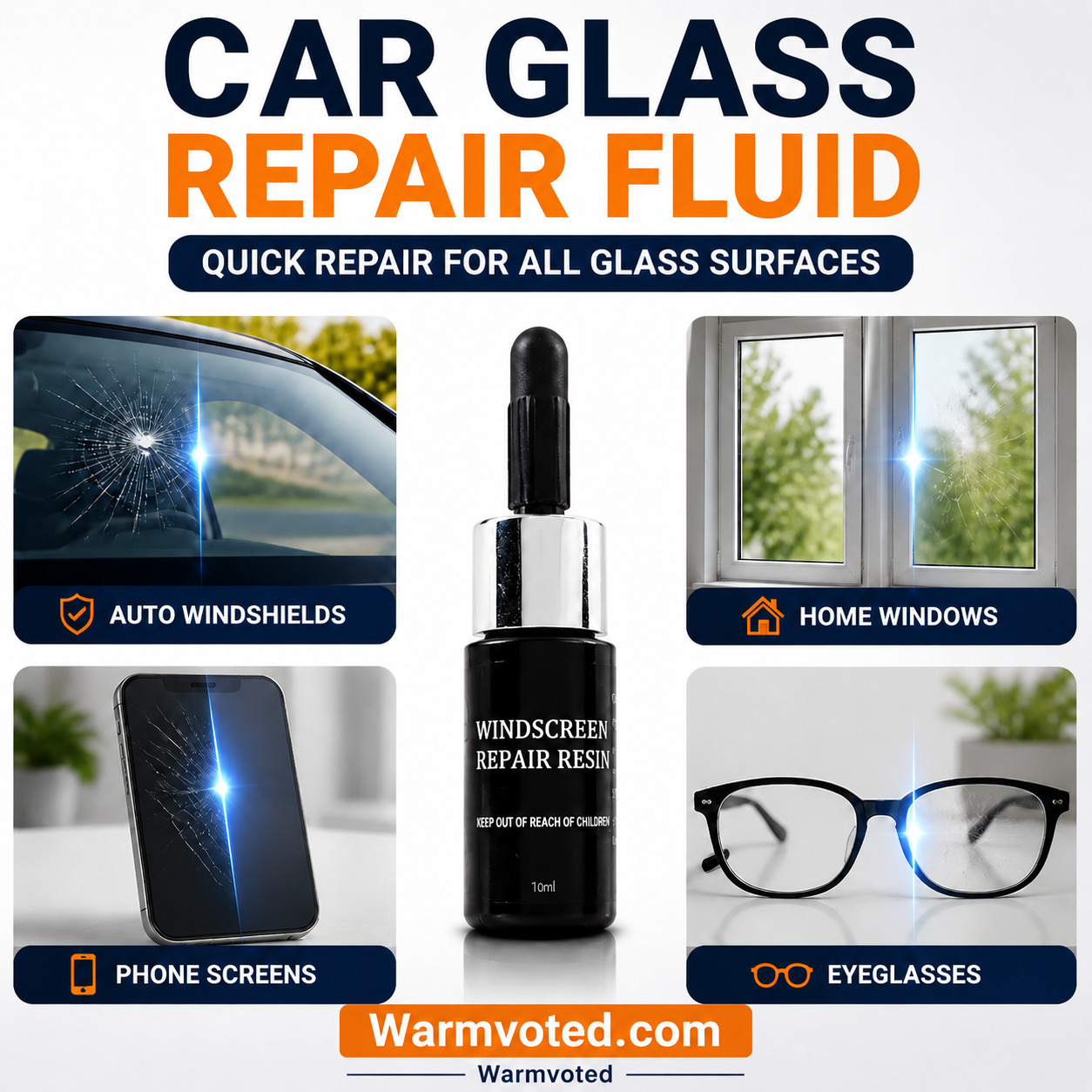 🚗 Fix Windshield Cracks Fast — Easy DIY Repair Kit That Helps Restore Glass Clarity & Save On Expensive Replacements