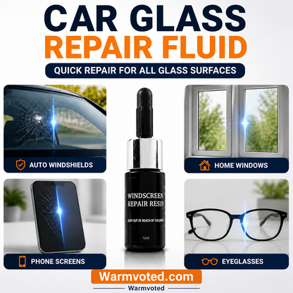 🚗 Fix Windshield Cracks Fast — Easy DIY Repair Kit That Helps Restore Glass Clarity & Save On Expensive Replacements