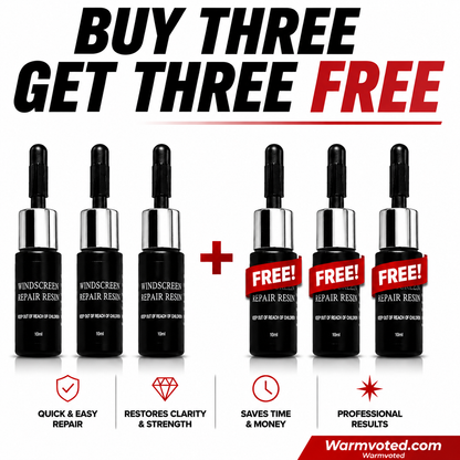 🚗 Fix Windshield Cracks Fast — Easy DIY Repair Kit That Helps Restore Glass Clarity & Save On Expensive Replacements